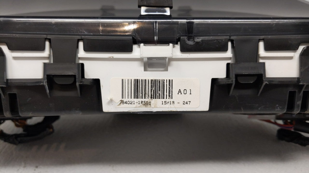 2015-2017 Hyundai Accent Instrument Cluster Speedometer Gauges P/N:94021-1R500 Miles:72K Fits Fits 2015 2016 2017 OEM Used A