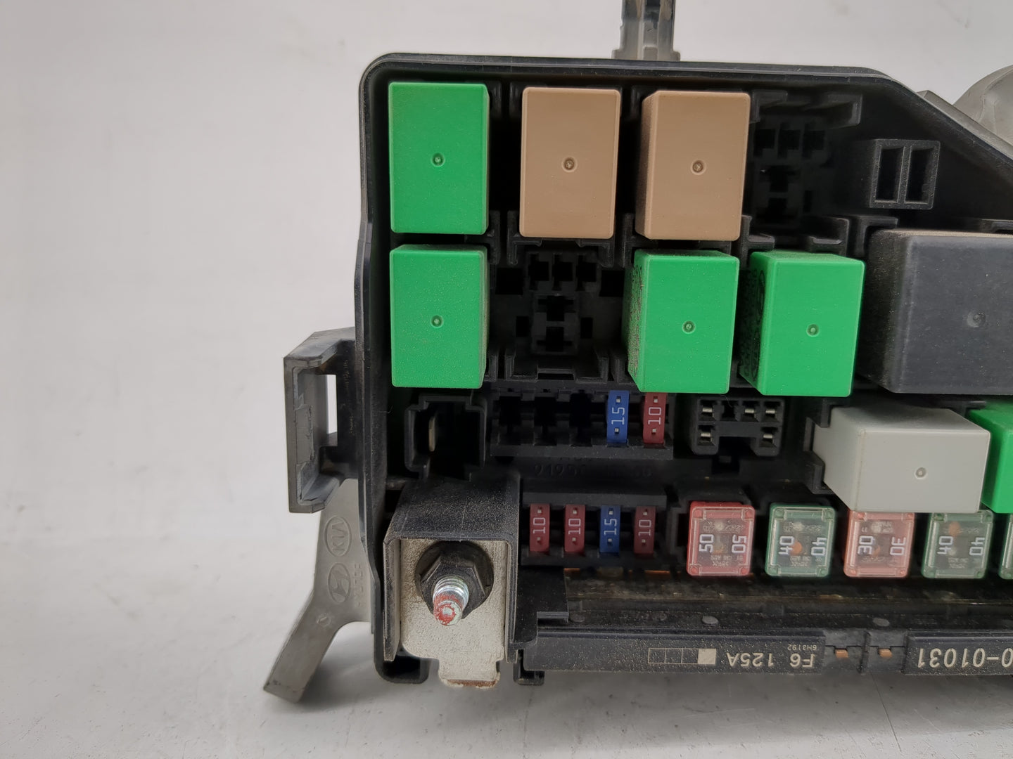 2015-2017 Hyundai Accent Fusebox Fuse Box Panel Relay Module P/N:91420-1R500 Fits Fits 2015 2016 2017 OEM Used Auto Parts - 