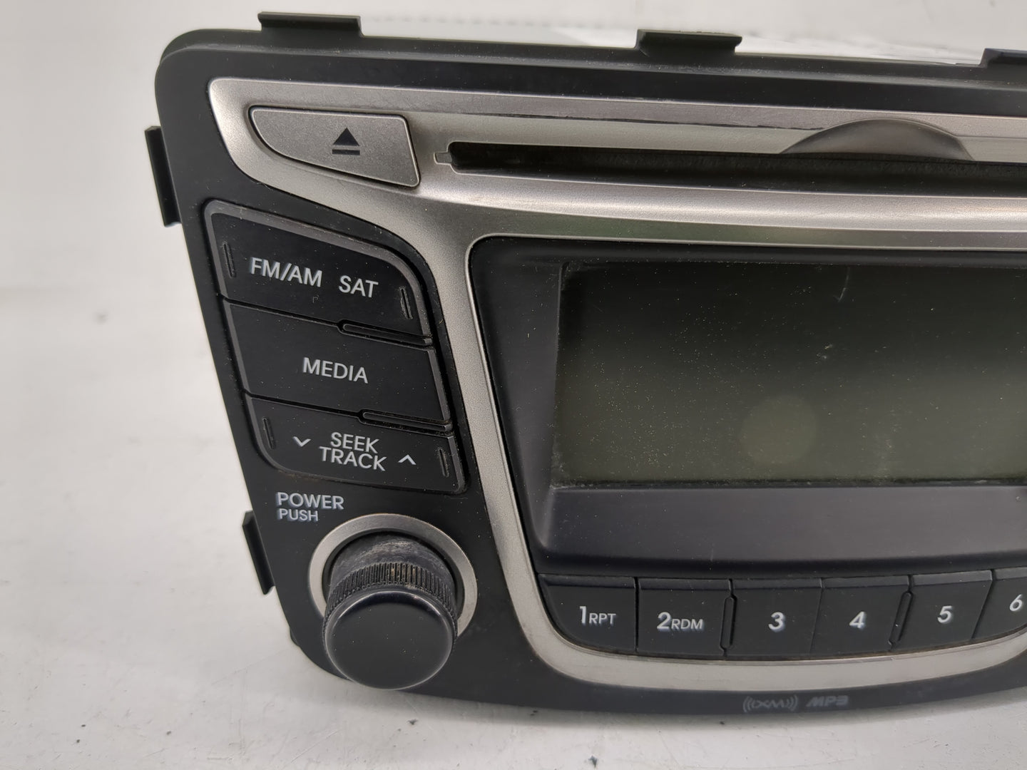 2015-2017 Hyundai Accent Radio AM FM Cd Player Receiver Replacement P/N:96170-1R111RDR Fits Fits 2015 2016 2017 OEM Used Aut