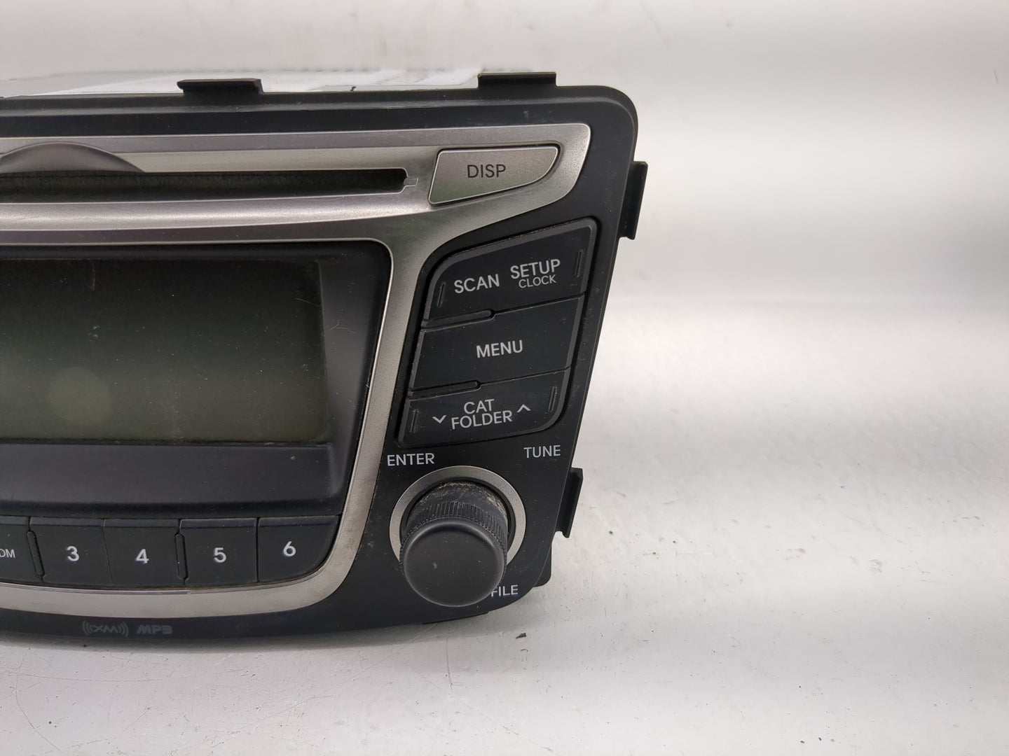 2015-2017 Hyundai Accent Radio AM FM Cd Player Receiver Replacement P/N:96170-1R111RDR Fits Fits 2015 2016 2017 OEM Used Aut