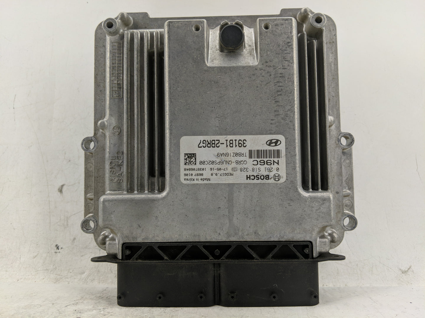 2015-2017 Hyundai Accent PCM Engine Control Computer ECU ECM PCU OEM P/N:391B1-2BRG7 Fits Fits 2015 2016 2017 OEM Used Auto 