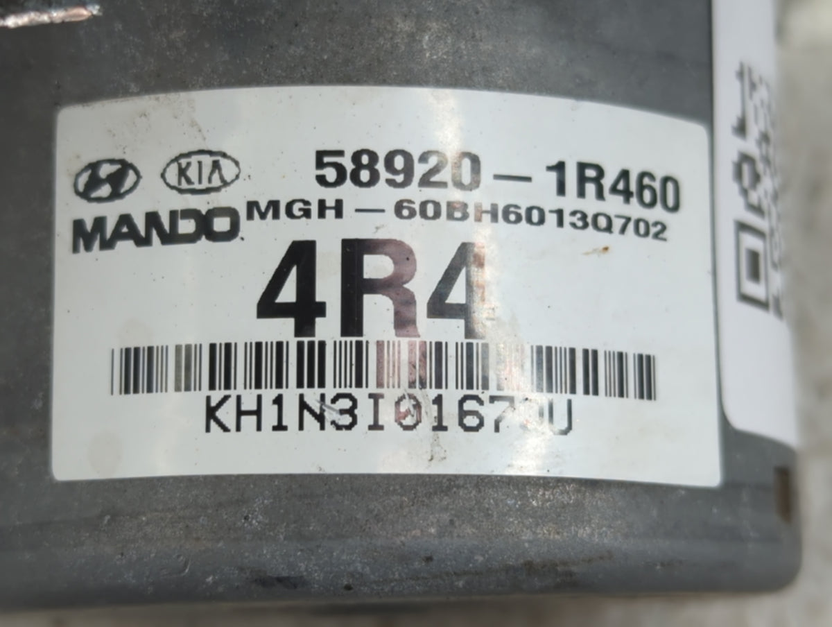 2015-2017 Hyundai Accent Anti-Lock Brake ABS Pump Module Actuator OEM P/N:58920-1R460 Fits Fits 2015 2016 2017 OEM Used Auto