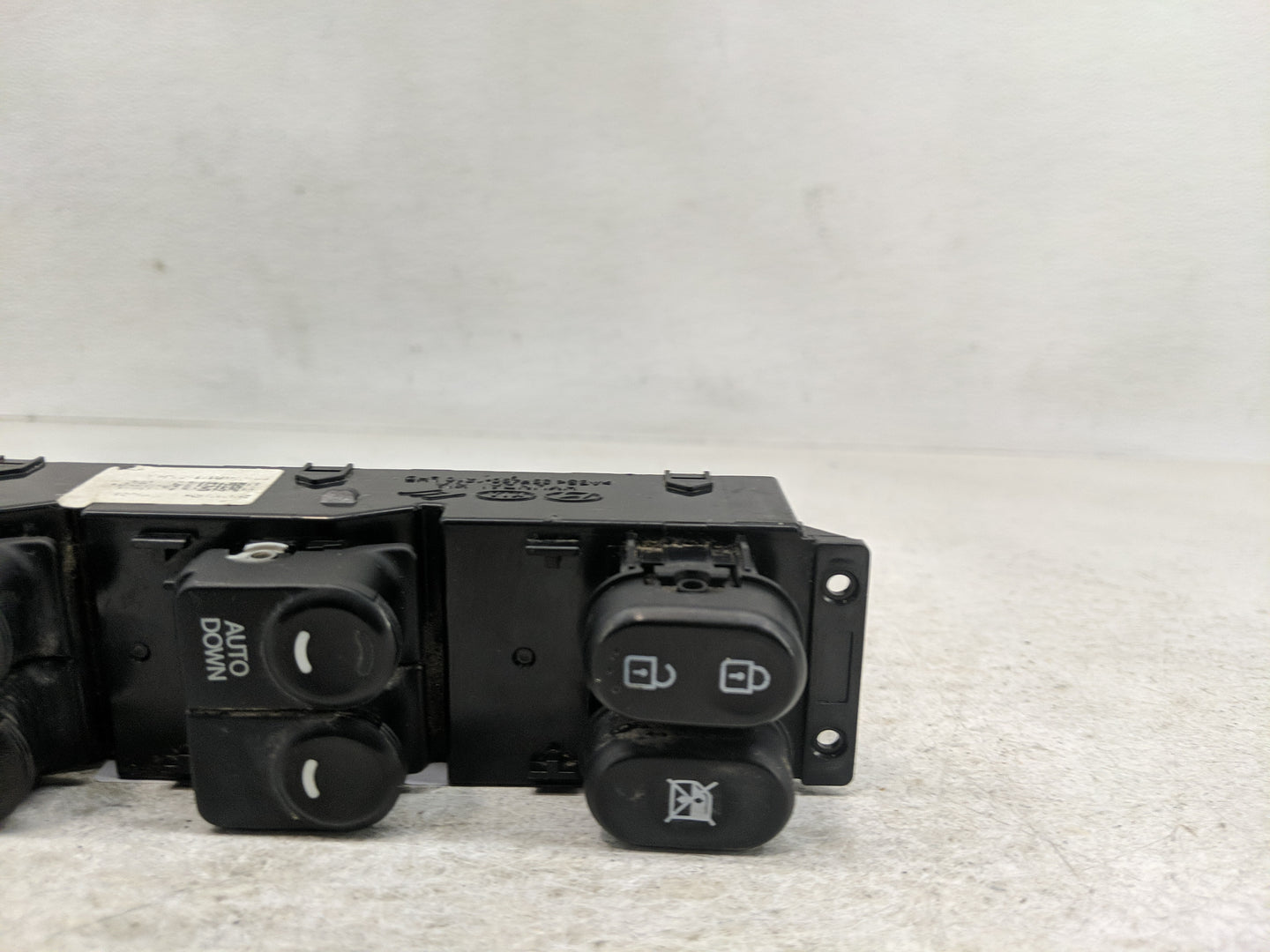 2012-2017 Hyundai Accent Master Power Window Switch Replacement Driver Side Left Fits Fits 2012 2013 2014 2015 2016 2017 OEM