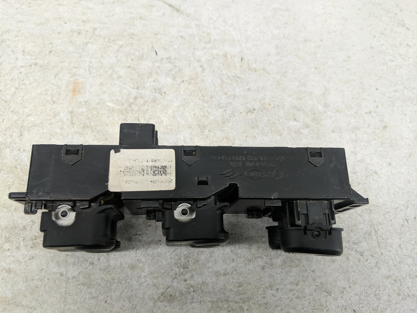 2012-2017 Hyundai Accent Master Power Window Switch Replacement Driver Side Left Fits Fits 2012 2013 2014 2015 2016 2017 OEM