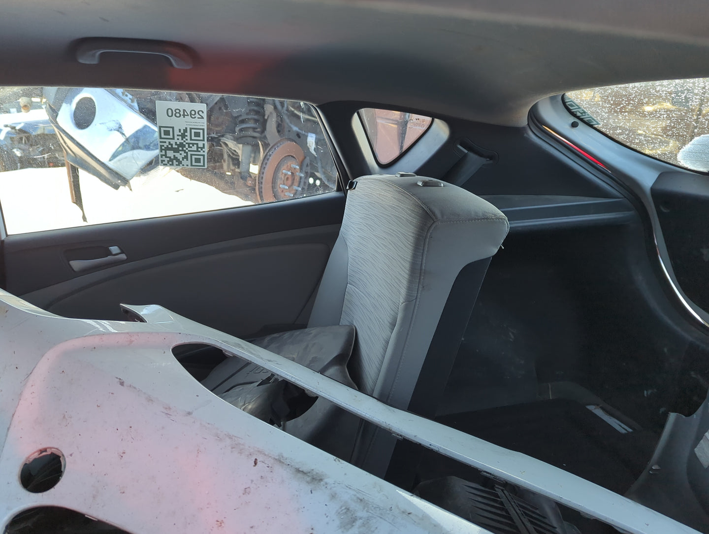 2017 Hyundai Accent Rear Seat Oem - Oemusedautoparts1.com
