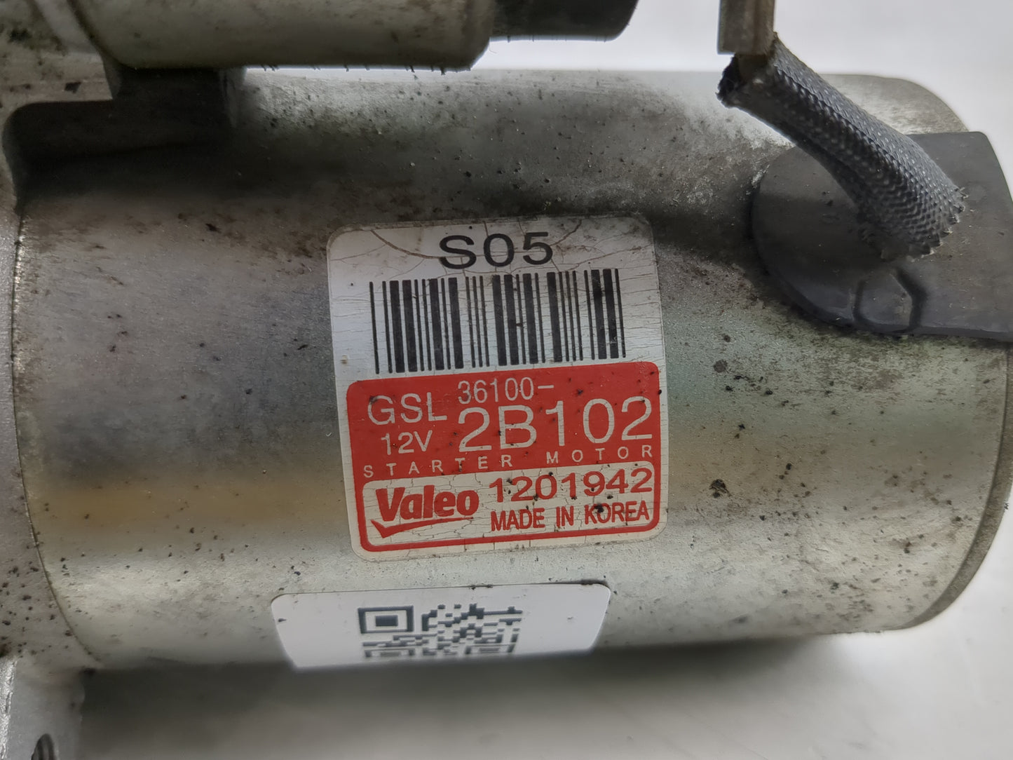 2012-2017 Hyundai Accent Car Starter Motor Solenoid OEM P/N:36100-2B102 Fits Fits 2012 2013 2014 2015 2016 2017 OEM Used Aut