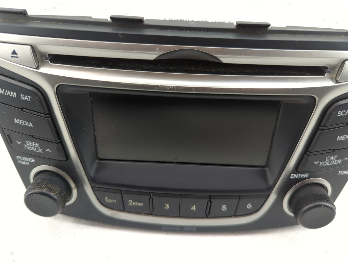 2015-2017 Hyundai Accent Radio AM FM Cd Player Receiver Replacement P/N:96170-1R111RDR Fits Fits 2015 2016 2017 OEM Used Aut