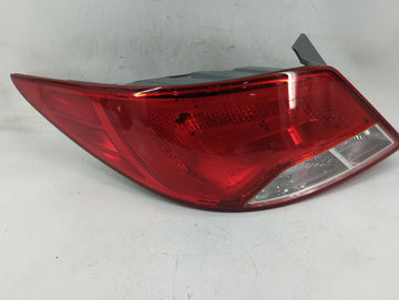 2015-2017 Hyundai Accent Tail Light Assembly Driver Left OEM Fits Fits 2015 2016 2017 OEM Used Auto Parts - Oemusedautoparts