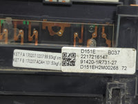 2015-2017 Hyundai Accent Fusebox Fuse Box Panel Relay Module Fits Fits 2015 2016 2017 OEM Used Auto Parts - Oemusedautoparts