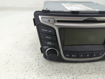 2015-2017 Hyundai Accent Radio AM FM Cd Player Receiver Replacement P/N:96170-1R111RDR Fits Fits 2015 2016 2017 OEM Used Auto Parts