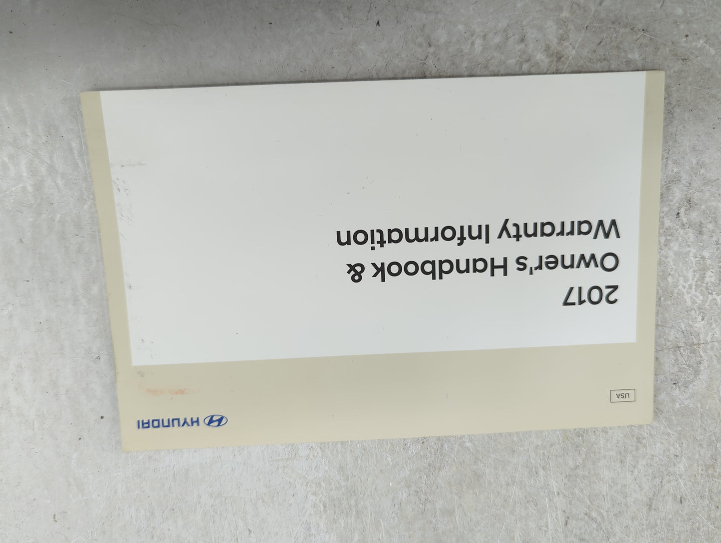 2017 Hyundai Accent Owners Manual Book Guide OEM Used Auto Parts - Oemusedautoparts1.com