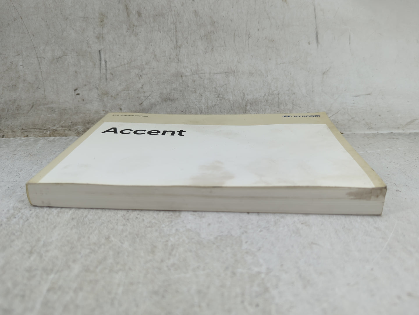 2017 Hyundai Accent Owners Manual Book Guide OEM Used Auto Parts - Oemusedautoparts1.com