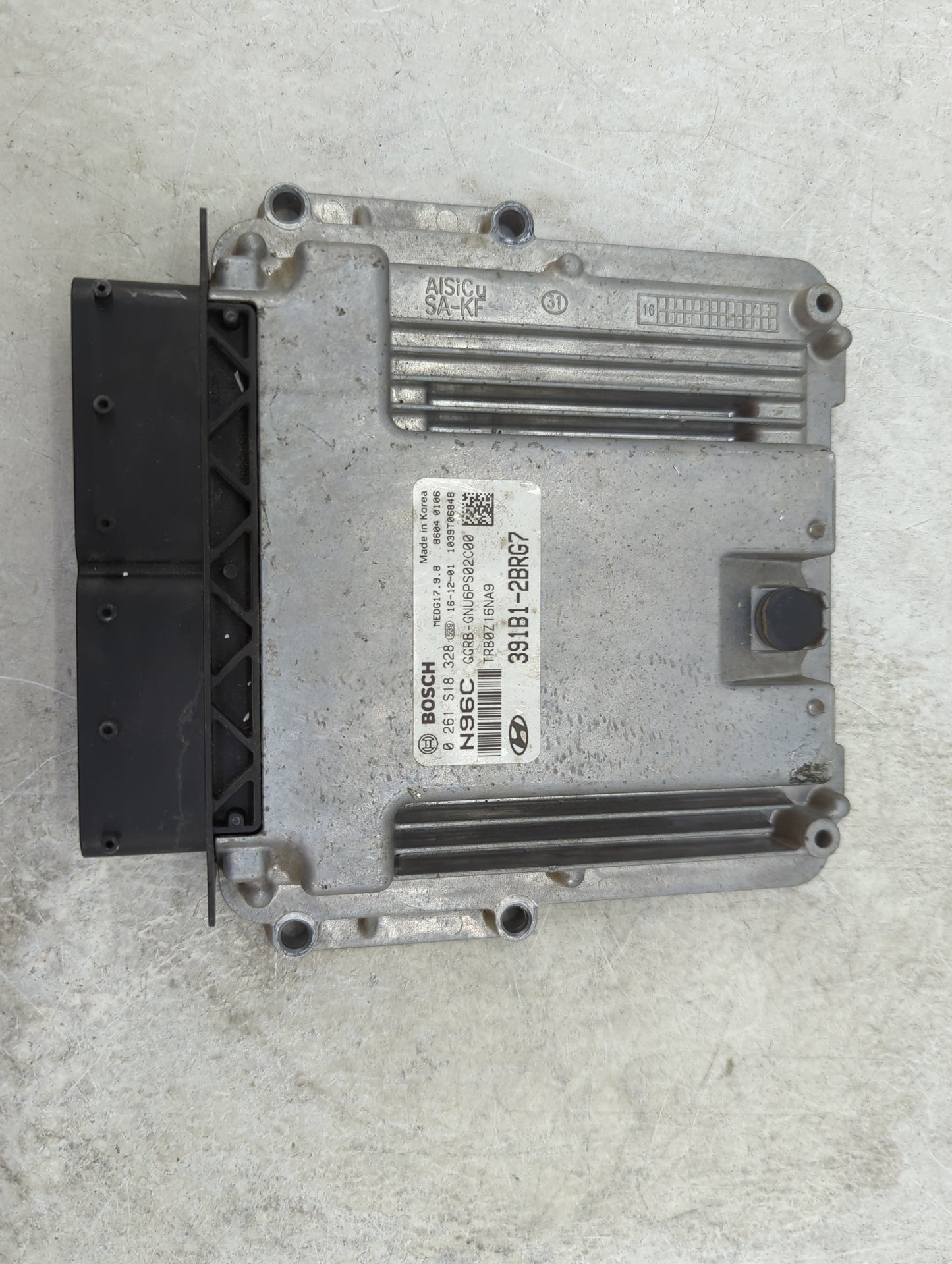 2015-2017 Hyundai Accent PCM Engine Control Computer ECU ECM PCU OEM P/N:391B1-2BRG7 0261S18328 Fits Fits 2015 2016 2017 OEM