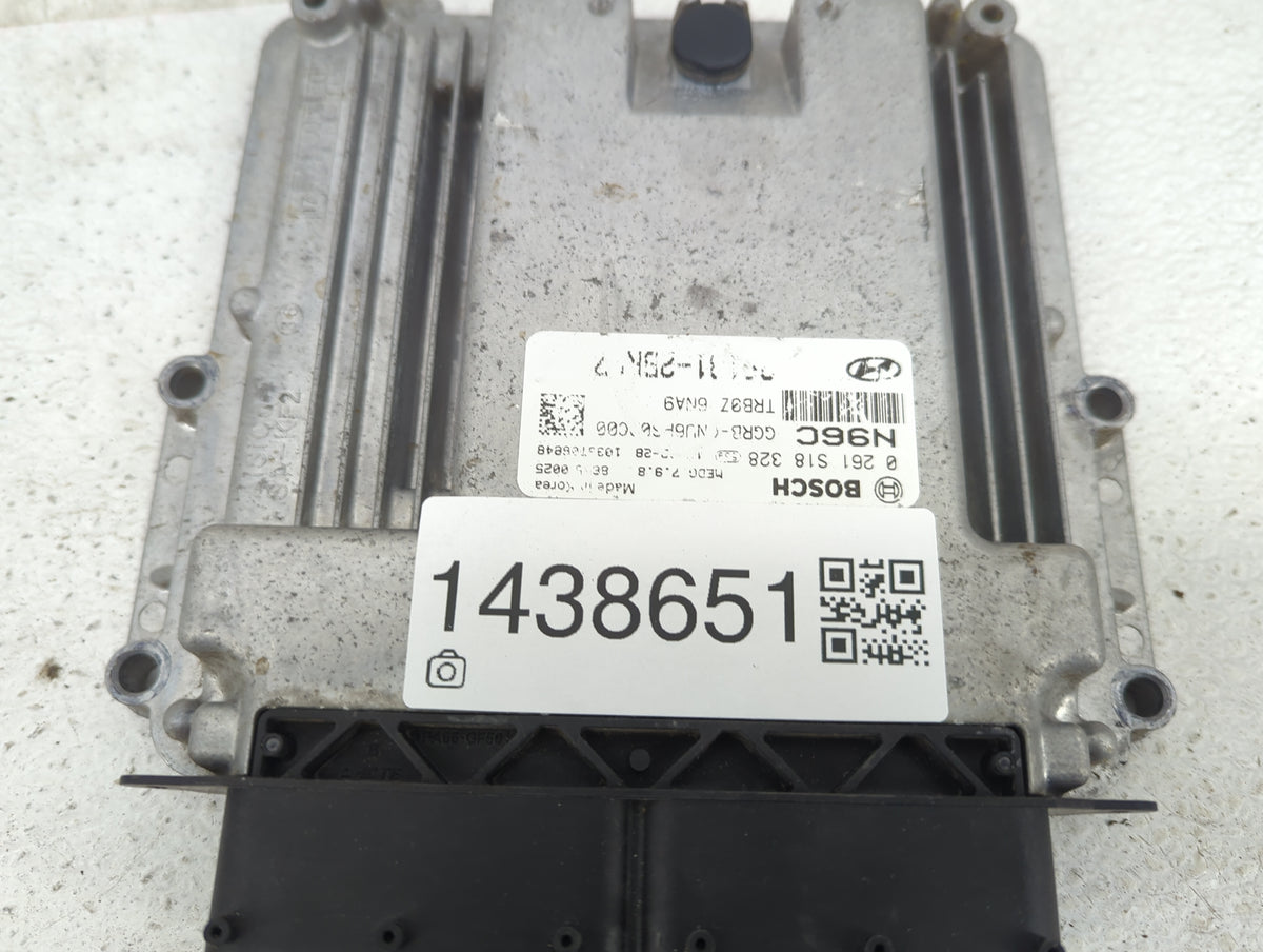 2015-2017 Hyundai Accent PCM Engine Control Computer ECU ECM PCU OEM P/N:0261S18328 39111-2BAN7, 39111-2BBN7 Fits 2015 2016 