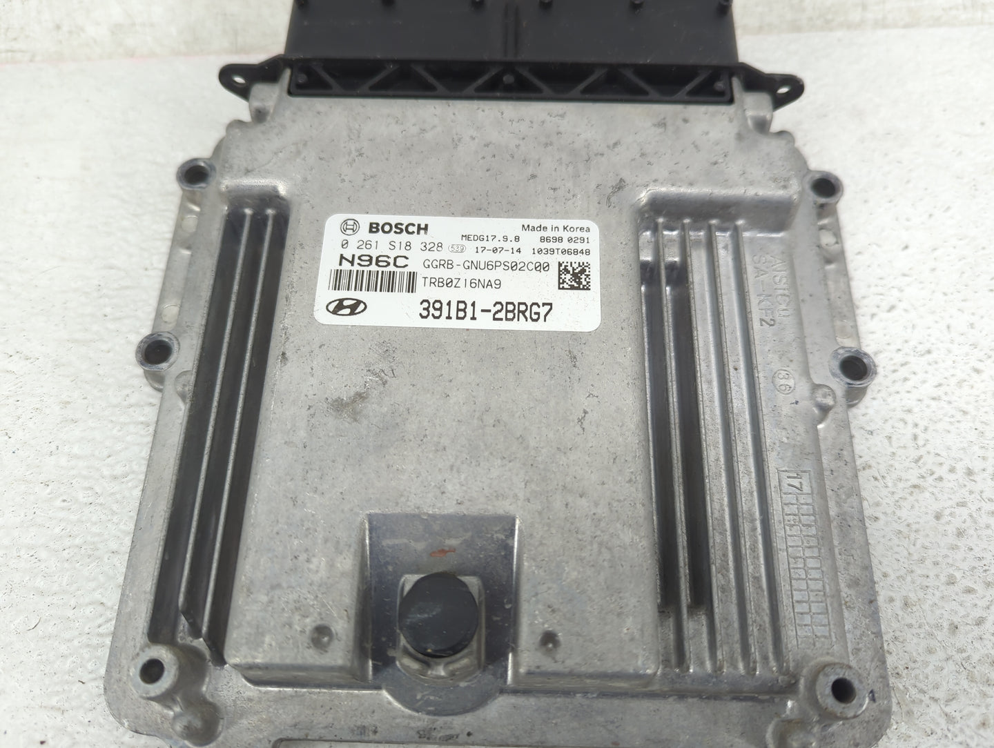 2015-2017 Hyundai Accent PCM Engine Control Computer ECU ECM PCU OEM P/N:391B1-2BRG7 0261S18328 Fits Fits 2015 2016 2017 OEM