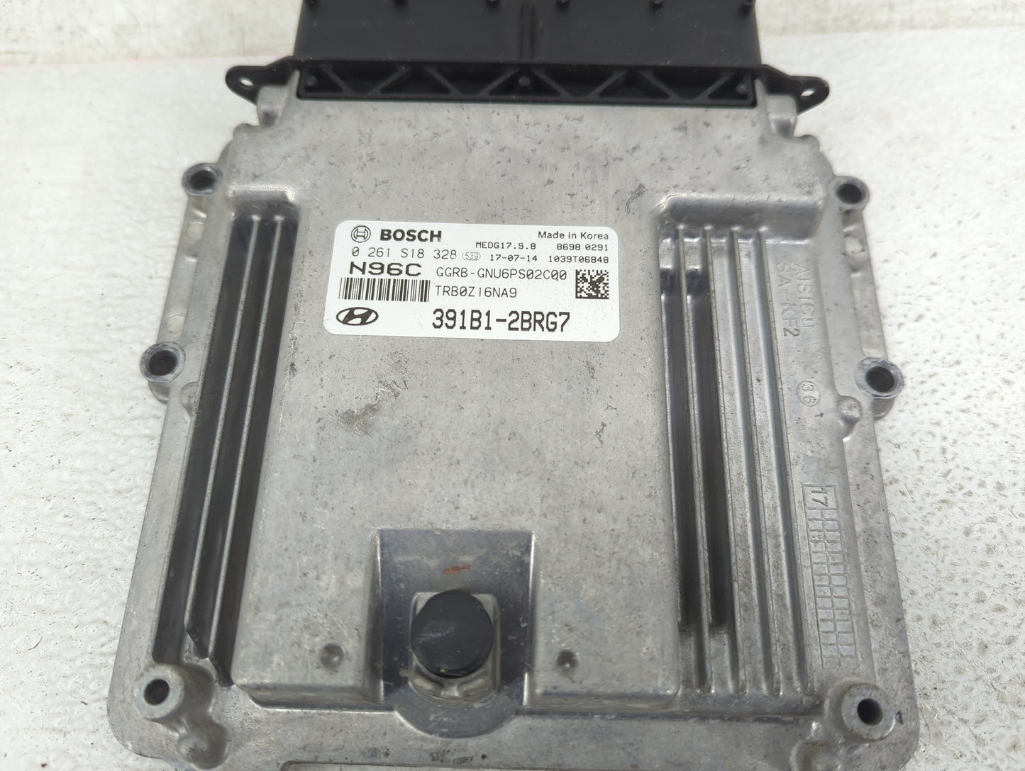 2015-2017 Hyundai Accent PCM Engine Control Computer ECU ECM PCU OEM P/N:391B1-2BRG7 0261S18328 Fits Fits 2015 2016 2017 OEM
