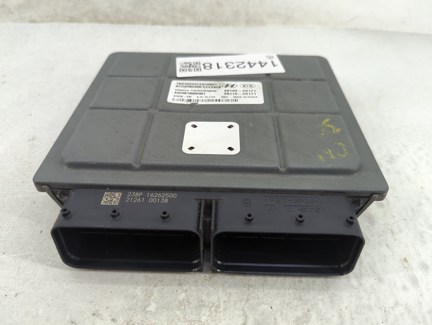 2015-2017 Hyundai Accent PCM Engine Control Computer ECU ECM PCU OEM P/N:39100-2S171 39110-2S171 Fits Fits 2015 2016 2017 OE