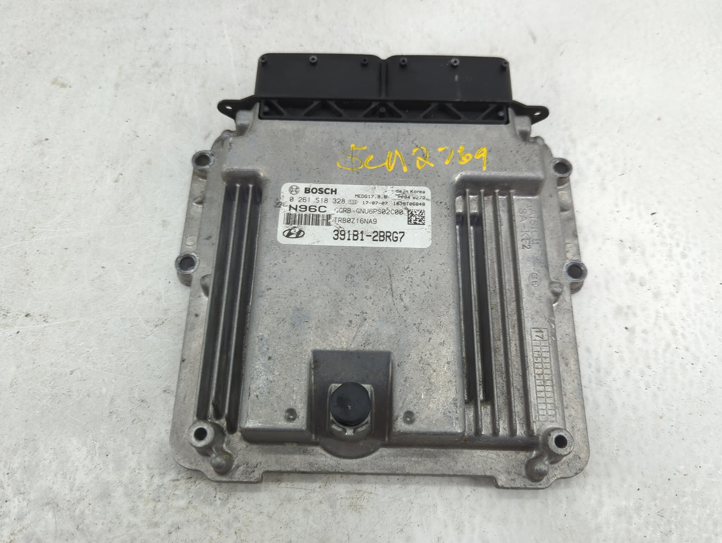 2015-2017 Hyundai Accent PCM Engine Control Computer ECU ECM PCU OEM P/N:0261S18328 391B1-2BRG7 Fits Fits 2015 2016 2017 OEM