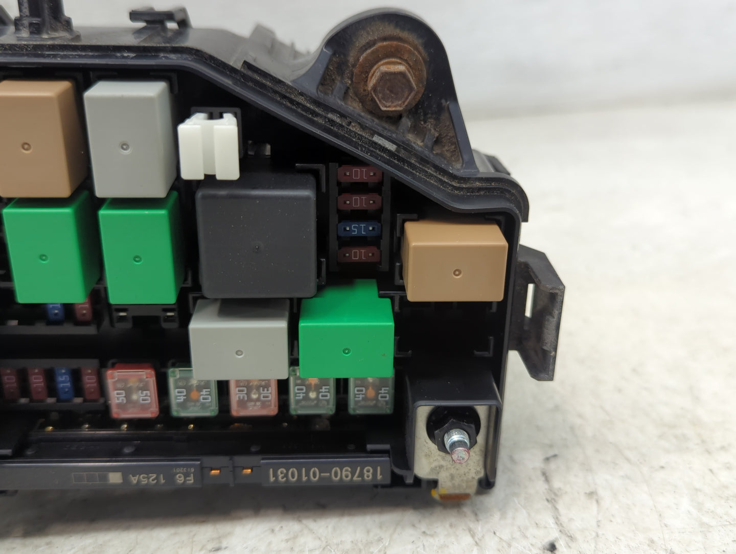 2015-2017 Hyundai Accent Fusebox Fuse Box Panel Relay Module P/N:91420-1R701 18790-01031 Fits Fits 2015 2016 2017 OEM Used A