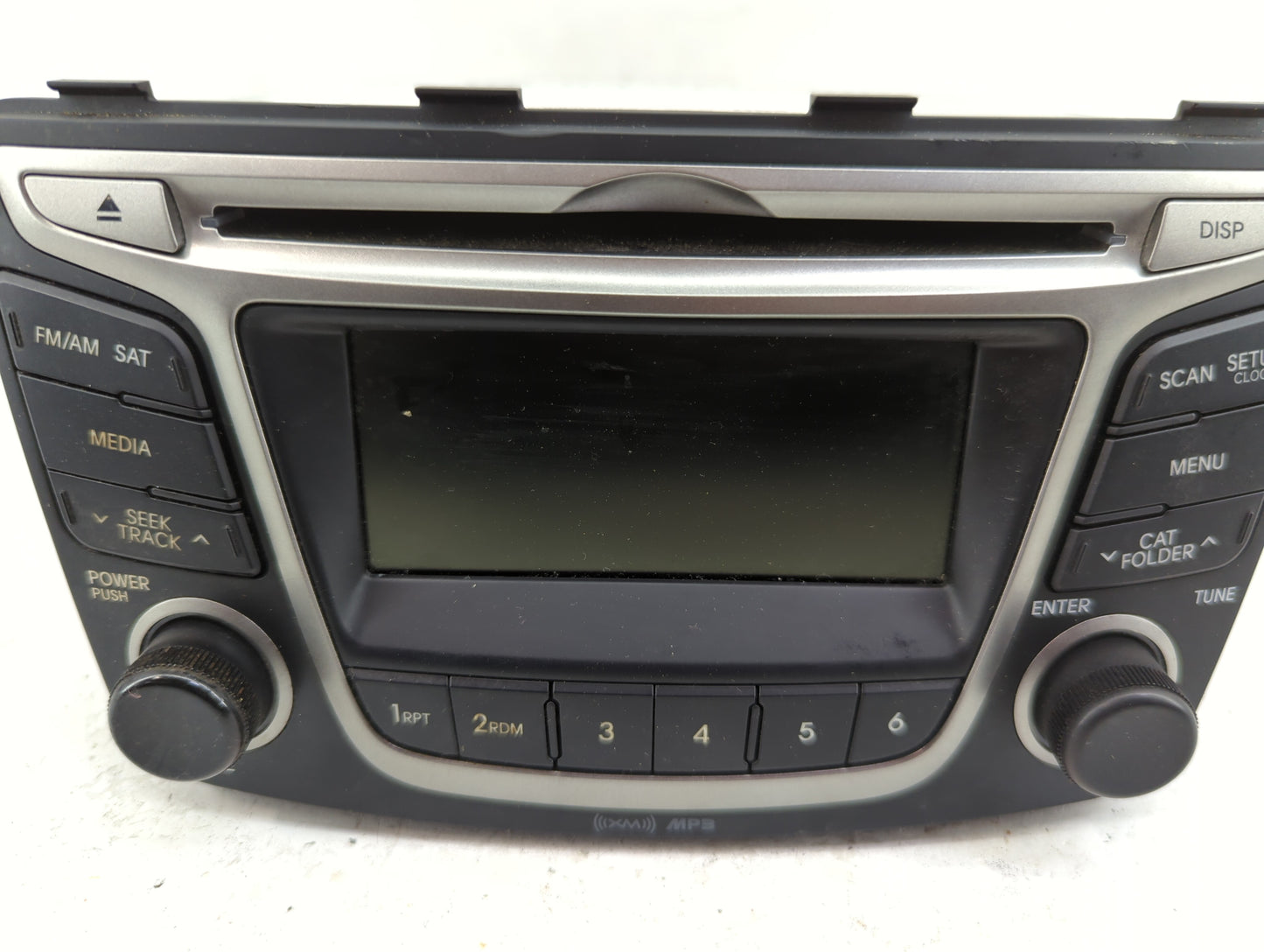 2015-2017 Hyundai Accent Radio AM FM Cd Player Receiver Replacement P/N:96170-1R111RDR AC180SBAN,N,RDR Fits Fits 2015 2016 2