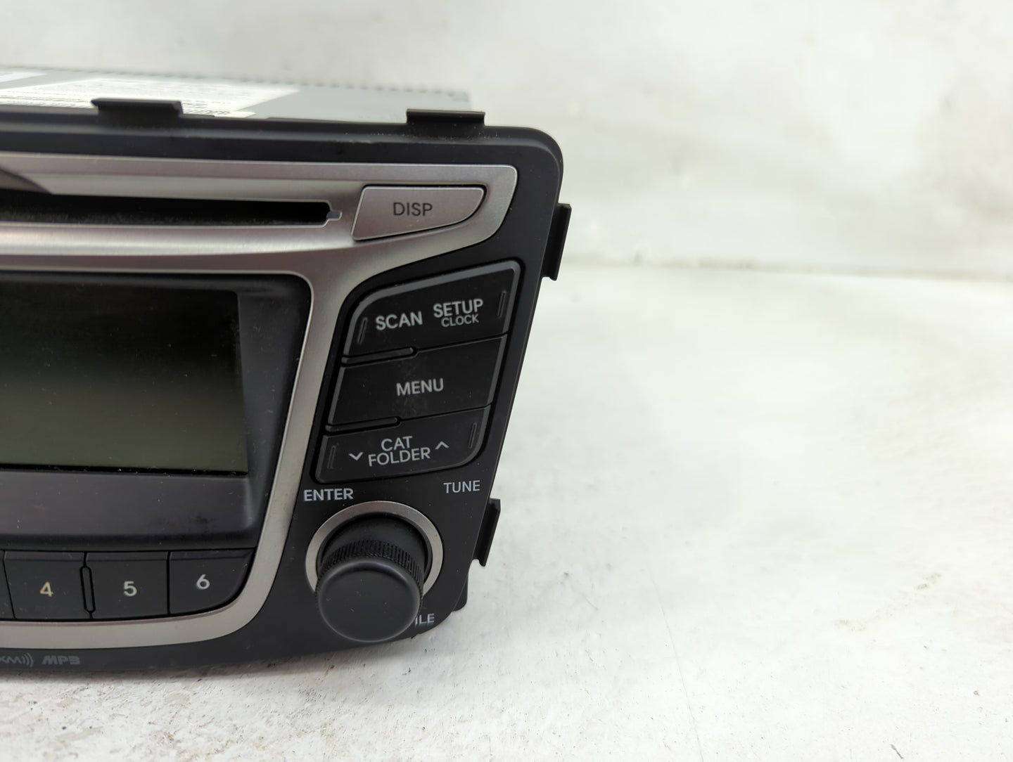 2015-2017 Hyundai Accent Radio AM FM Cd Player Receiver Replacement P/N:96170-1R111RDR AC180SBAN,N,RDR Fits Fits 2015 2016 2