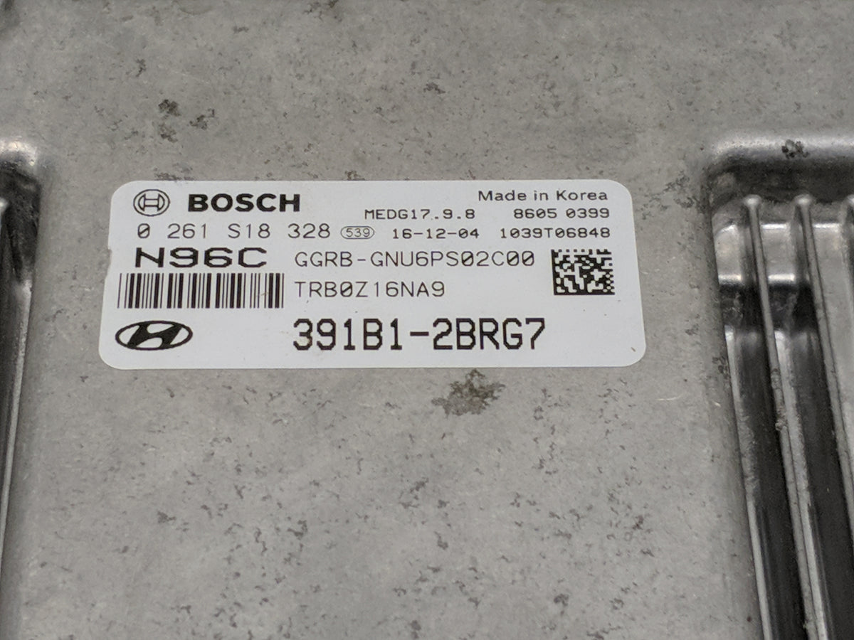 2015-2017 Hyundai Accent PCM Engine Control Computer ECU ECM PCU OEM P/N:0261S18328 391B1-2BRG7 Fits Fits 2015 2016 2017 OEM