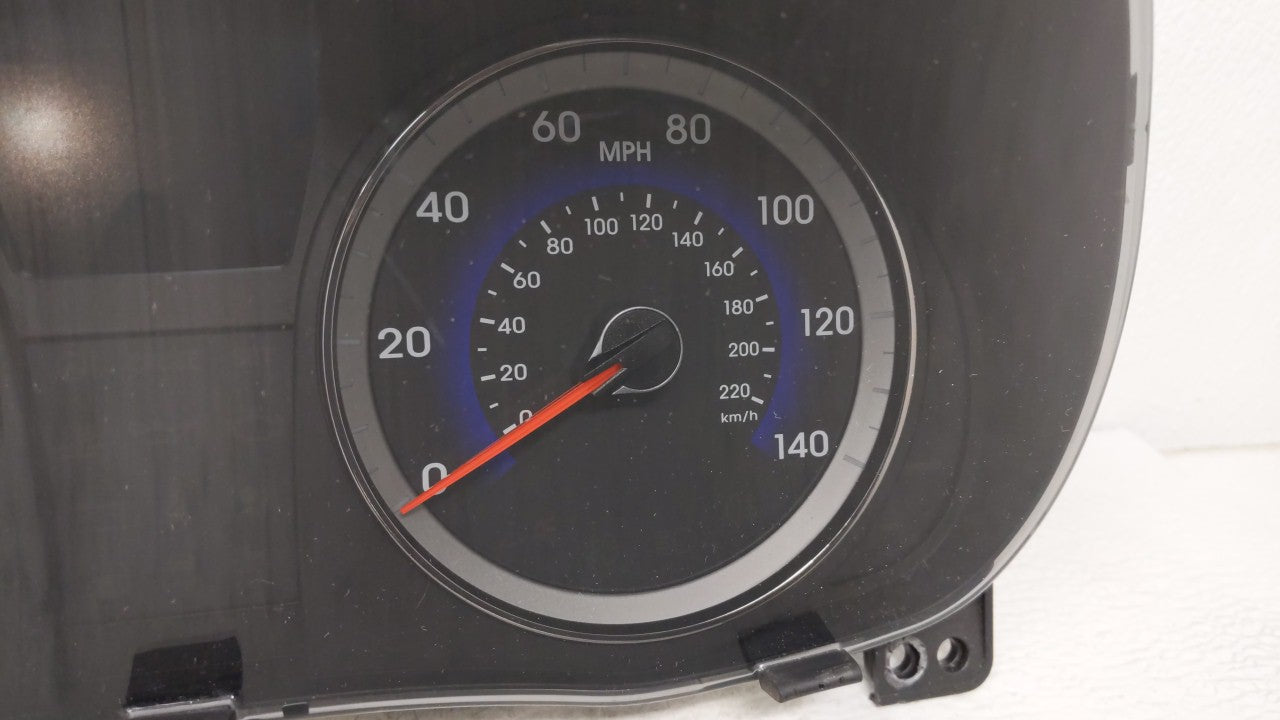 2015-2017 Hyundai Accent Instrument Cluster Speedometer Gauges P/N:94021-1R500 Fits Fits 2015 2016 2017 OEM Used Auto Parts 