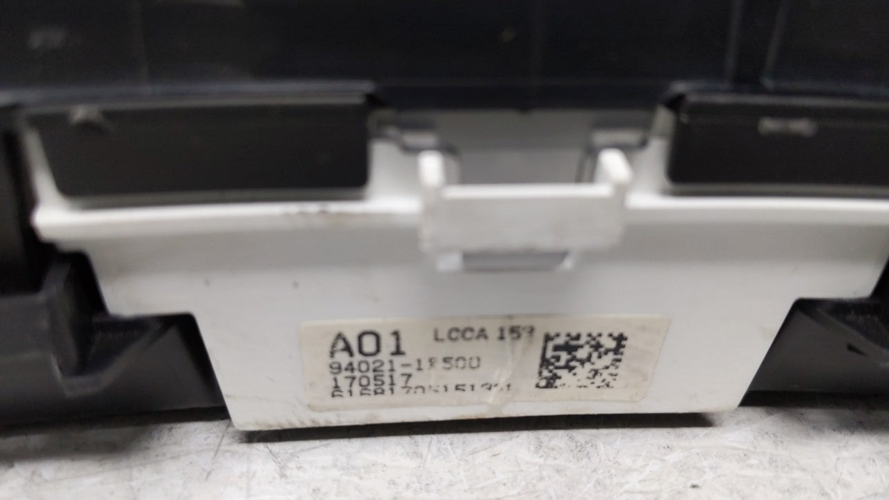 2015-2017 Hyundai Accent Instrument Cluster Speedometer Gauges P/N:94021-1R500 Fits Fits 2015 2016 2017 OEM Used Auto Parts 