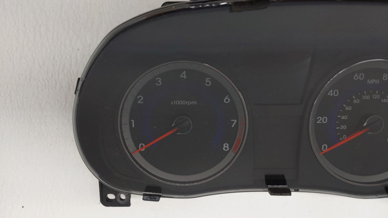 2015-2017 Hyundai Accent Instrument Cluster Speedometer Gauges P/N:94021-1R500 Fits Fits 2015 2016 2017 OEM Used Auto Parts 