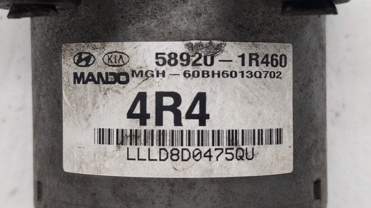 2015-2017 Hyundai Accent Anti-Lock Brake ABS Pump Module Actuator OEM P/N:58920-1R460 Fits Fits 2015 2016 2017 OEM Used Auto