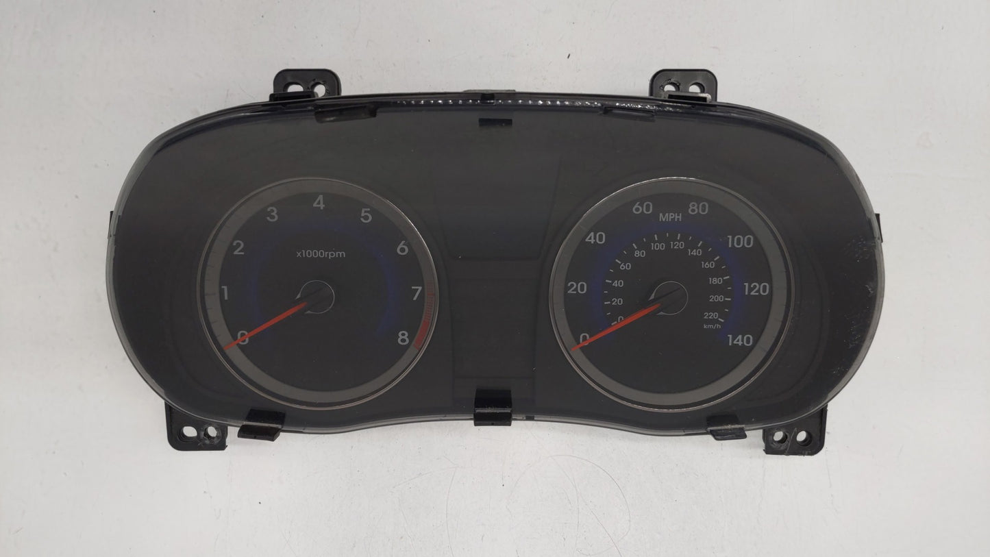 2015-2017 Hyundai Accent Instrument Cluster Speedometer Gauges P/N:94021-1R500 Fits Fits 2015 2016 2017 OEM Used Auto Parts 