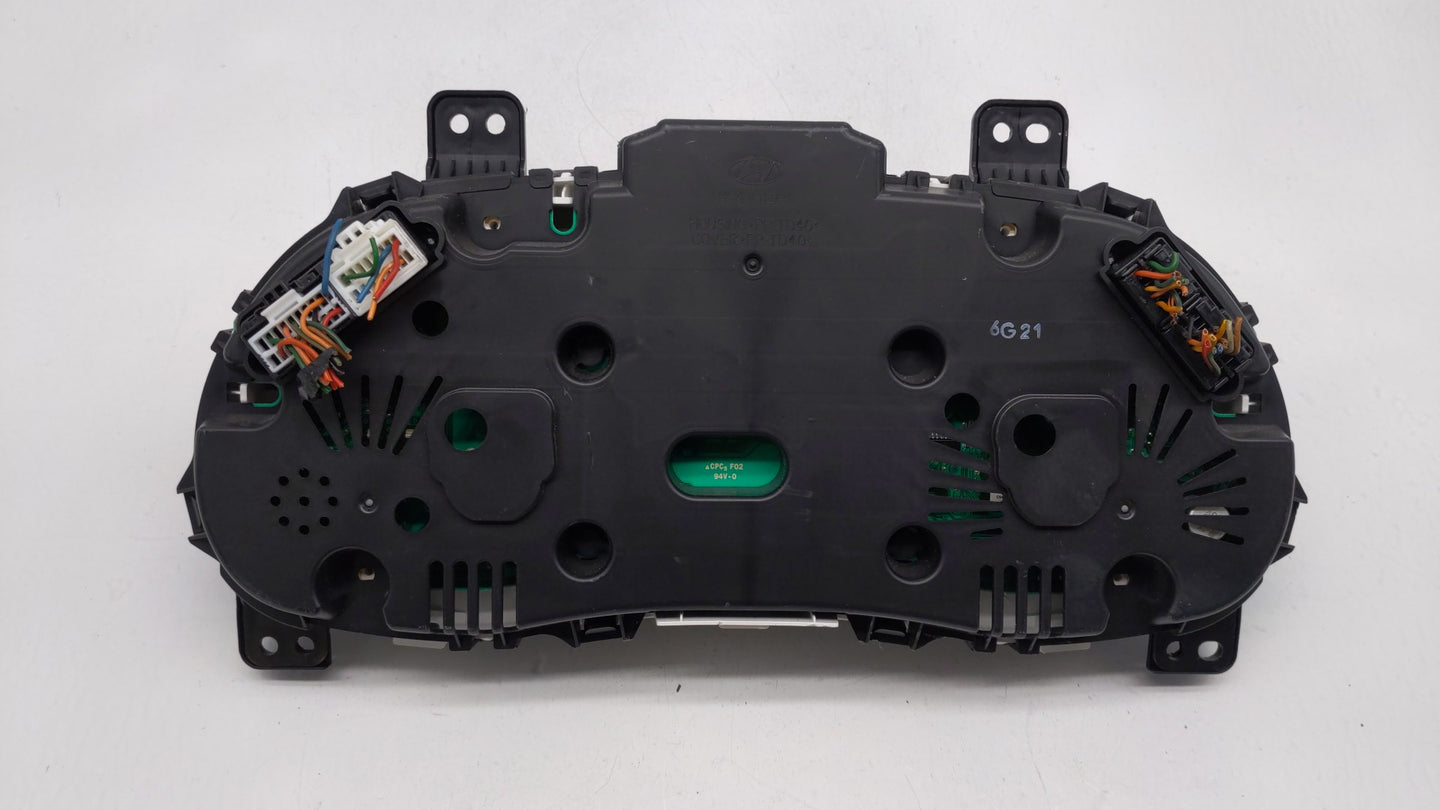 2015-2017 Hyundai Accent Instrument Cluster Speedometer Gauges P/N:94021-1R500 Fits Fits 2015 2016 2017 OEM Used Auto Parts 