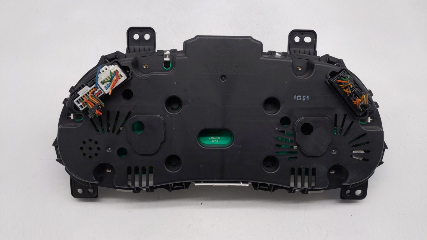 2015-2017 Hyundai Accent Instrument Cluster Speedometer Gauges P/N:94021-1R500 Fits Fits 2015 2016 2017 OEM Used Auto Parts 