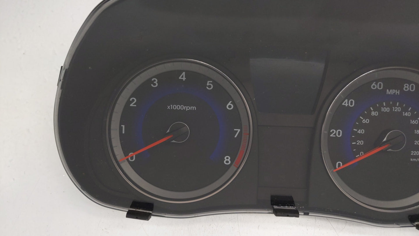 2015-2017 Hyundai Accent Instrument Cluster Speedometer Gauges P/N:94021-1R510 Fits Fits 2015 2016 2017 OEM Used Auto Parts 