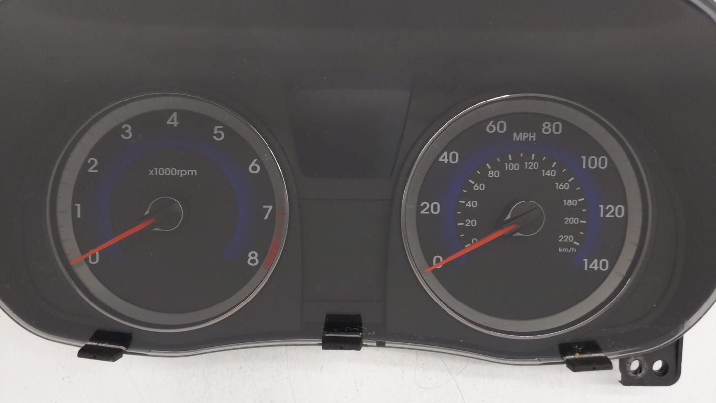 2015-2017 Hyundai Accent Instrument Cluster Speedometer Gauges P/N:94021-1R510 Fits Fits 2015 2016 2017 OEM Used Auto Parts 