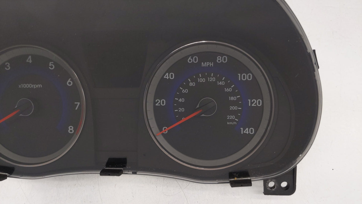 2015-2017 Hyundai Accent Instrument Cluster Speedometer Gauges P/N:94021-1R510 Fits Fits 2015 2016 2017 OEM Used Auto Parts 