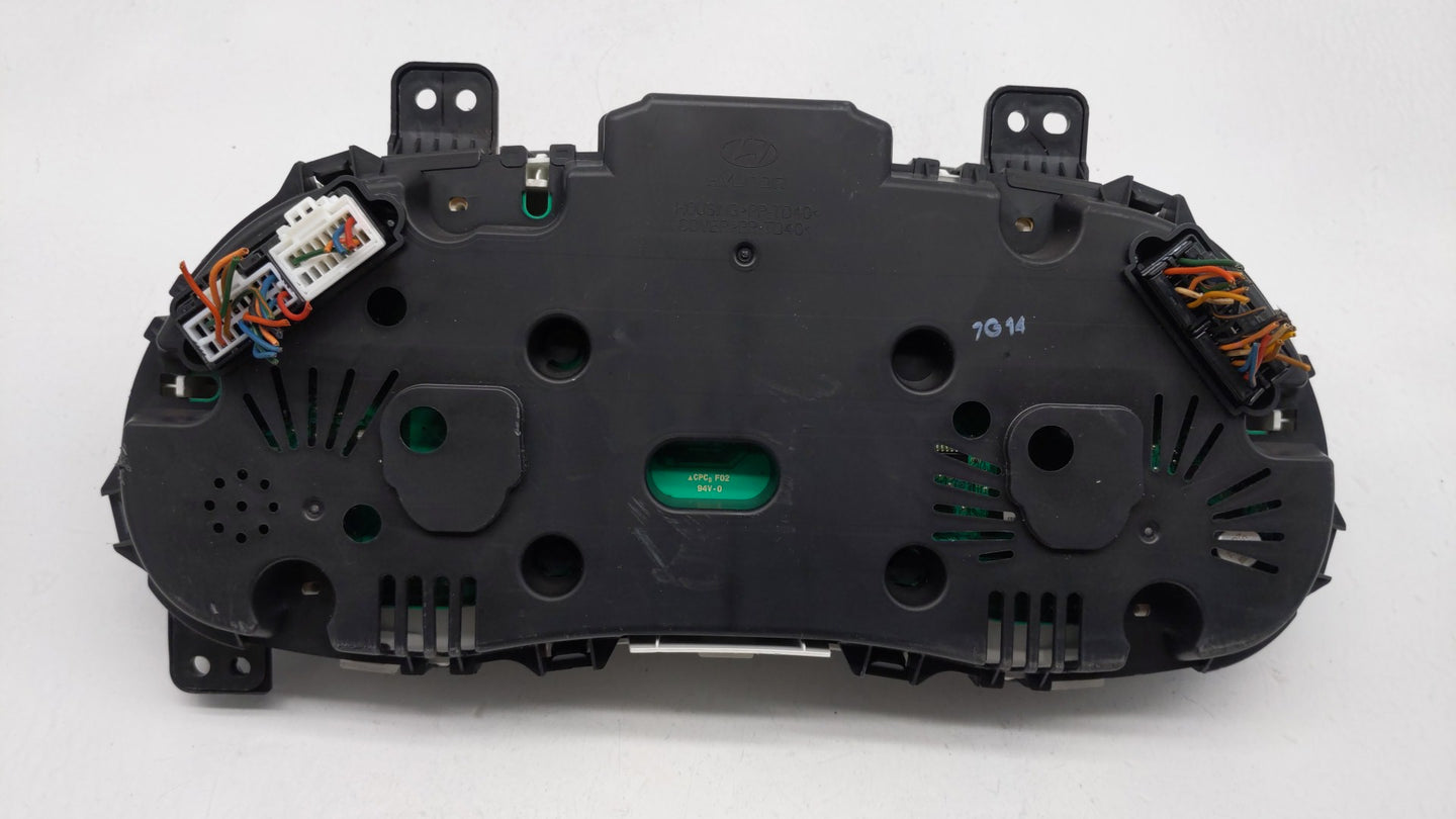 2015-2017 Hyundai Accent Instrument Cluster Speedometer Gauges P/N:94021-1R510 Fits Fits 2015 2016 2017 OEM Used Auto Parts 