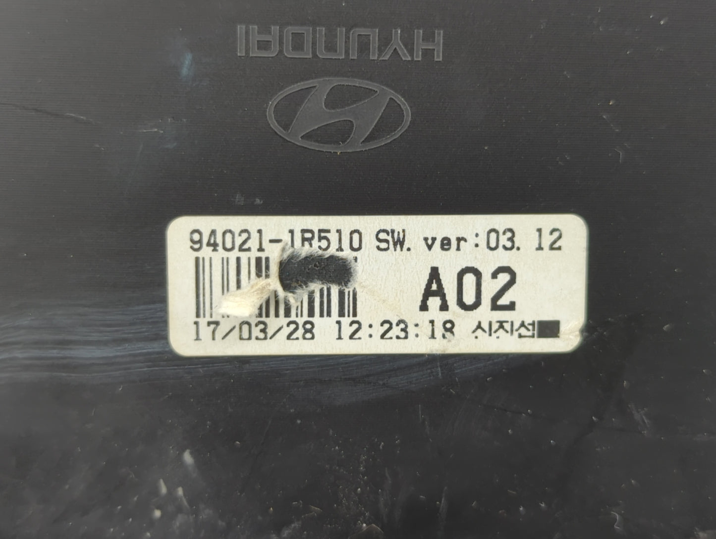 2015-2017 Hyundai Accent Instrument Cluster Speedometer Gauges P/N:94021-1R510 Fits Fits 2015 2016 2017 OEM Used Auto Parts 