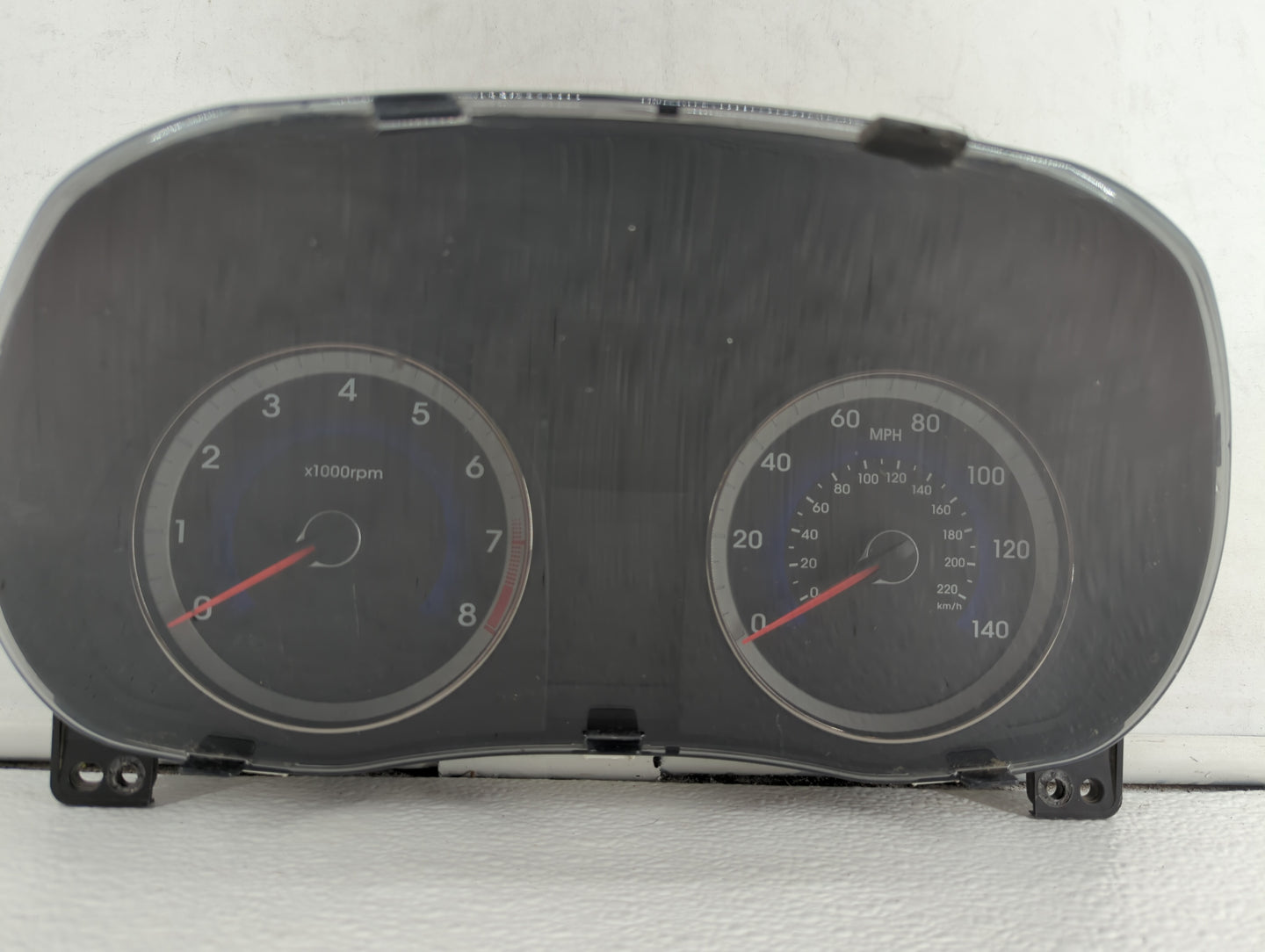2015-2017 Hyundai Accent Instrument Cluster Speedometer Gauges P/N:94021-1R500 94021-1R510 Fits Fits 2015 2016 2017 OEM Used