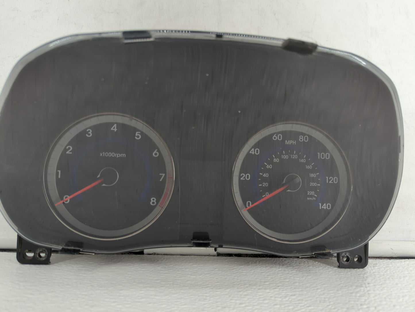 2015-2017 Hyundai Accent Instrument Cluster Speedometer Gauges P/N:94021-1R500 94021-1R510 Fits Fits 2015 2016 2017 OEM Used