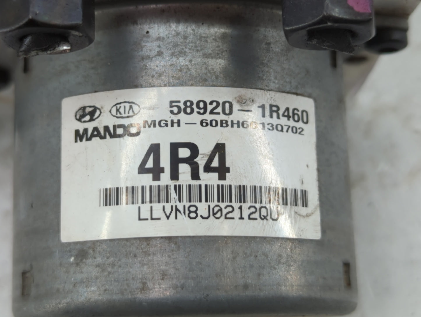 2015-2017 Hyundai Accent ABS Pump Control Module Replacement P/N:58910-1U860 58920-1R460 Fits Fits 2015 2016 2017 OEM Used A