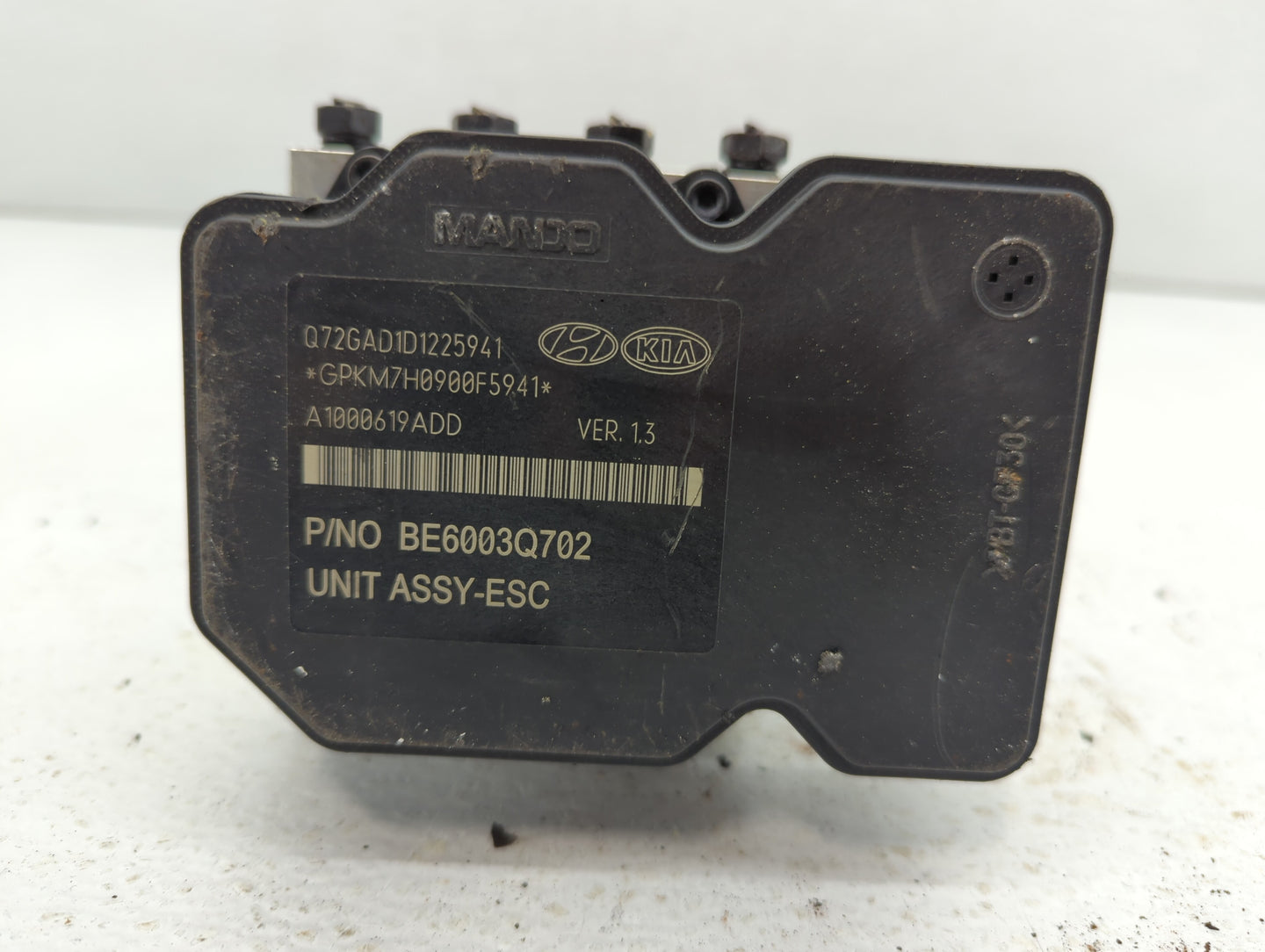 2015-2017 Hyundai Accent ABS Pump Control Module Replacement P/N:58910-1U860 58920-1R460 Fits Fits 2015 2016 2017 OEM Used A