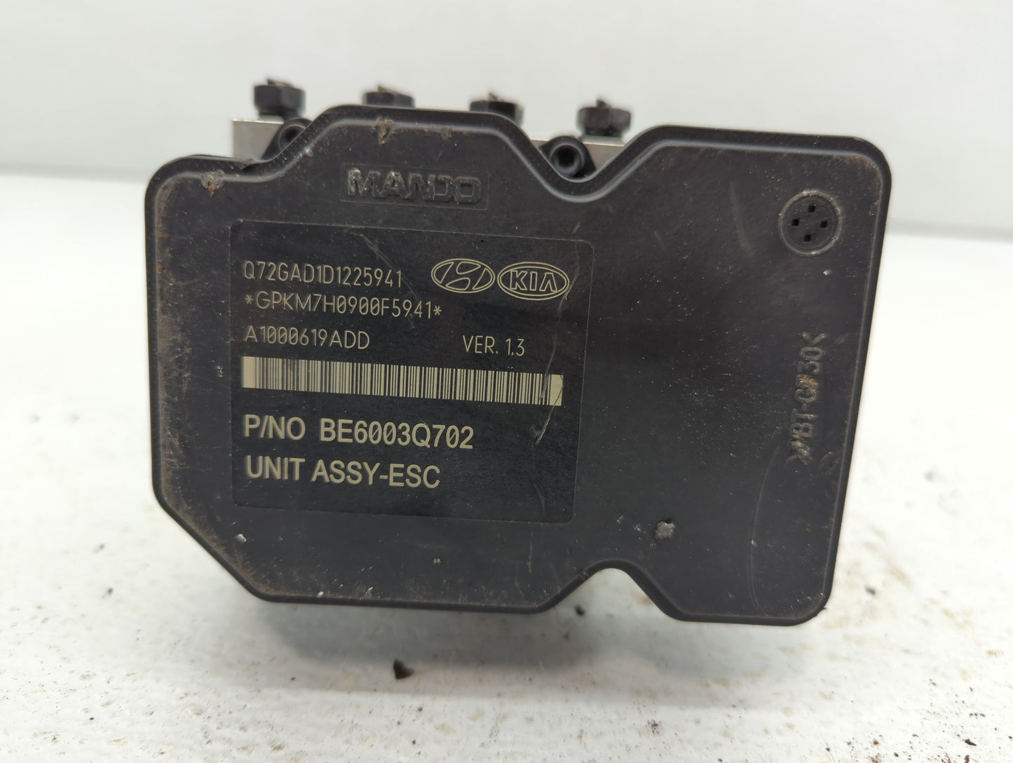2015-2017 Hyundai Accent ABS Pump Control Module Replacement P/N:58910-1U860 58920-1R460 Fits Fits 2015 2016 2017 OEM Used A