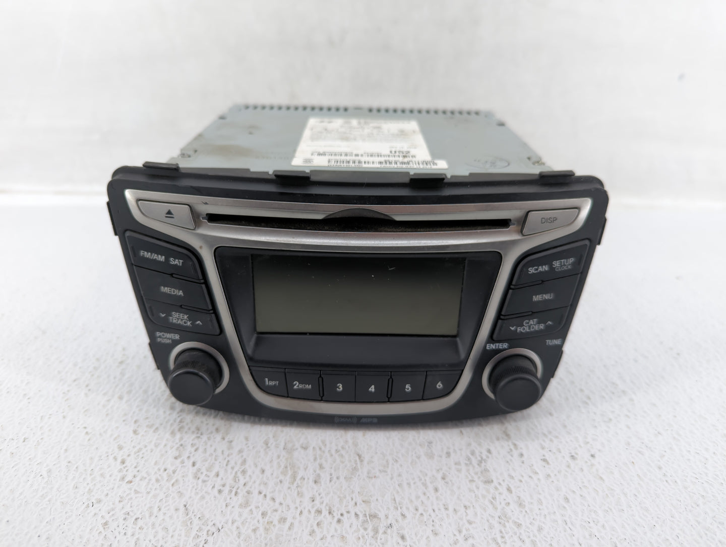 2015-2017 Hyundai Accent Am Fm Cd Player Radio Receiver - Oemusedautoparts1.com