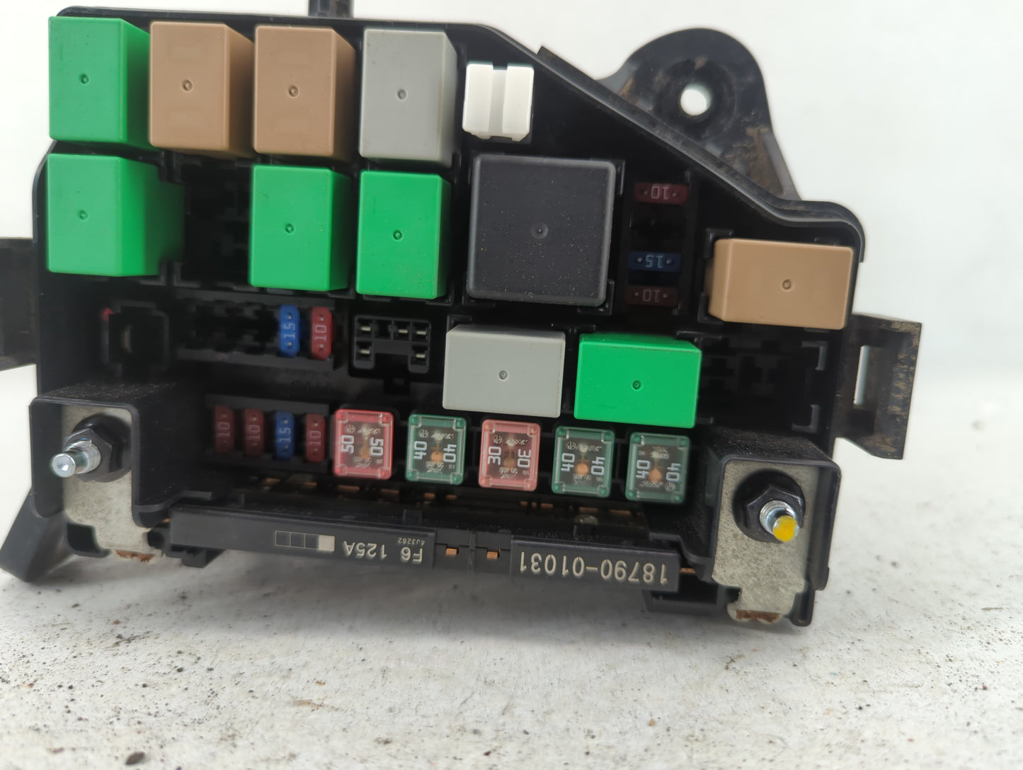 2015-2017 Hyundai Accent Fusebox Fuse Box Panel Relay Module P/N:91420-1R630 91420-1R710 Fits Fits 2015 2016 2017 OEM Used A