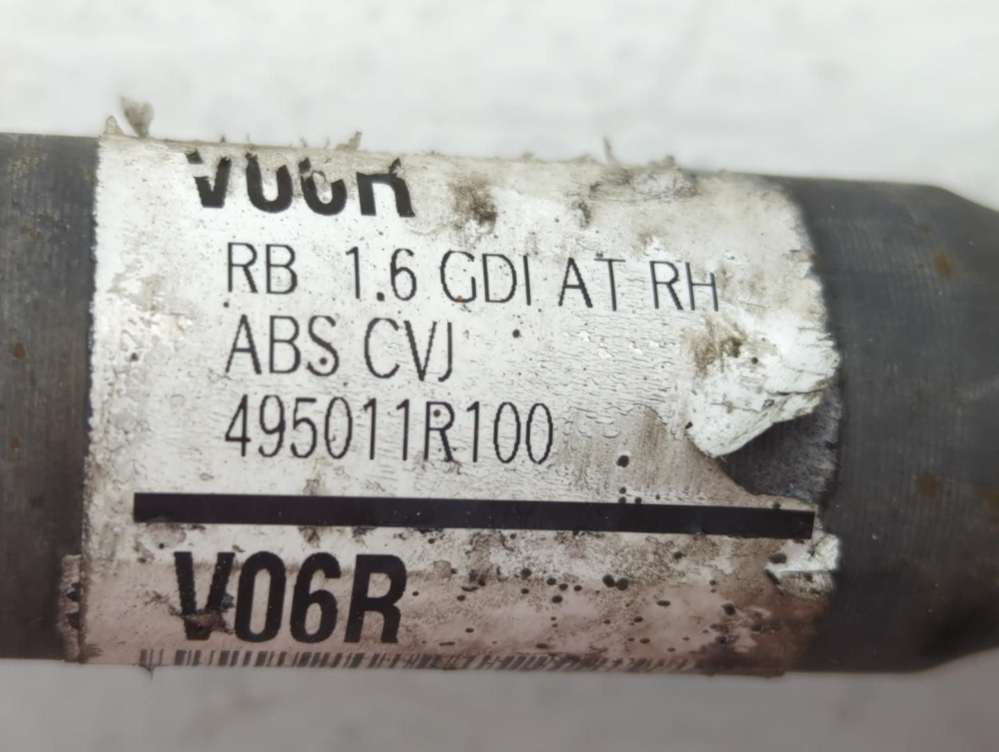 2012-2017 Hyundai Accent Axle Shaft Front Passenger Cv C/v - Oemusedautoparts1.com