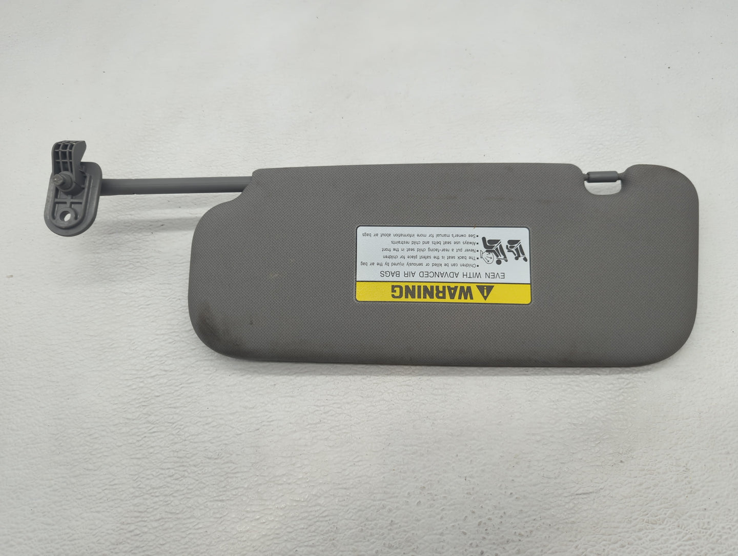 2014-2017 Hyundai Accent Sun Visor Shade Replacement Passenger Right Mirror Fits Fits 2014 2015 2016 2017 OEM Used Auto Part