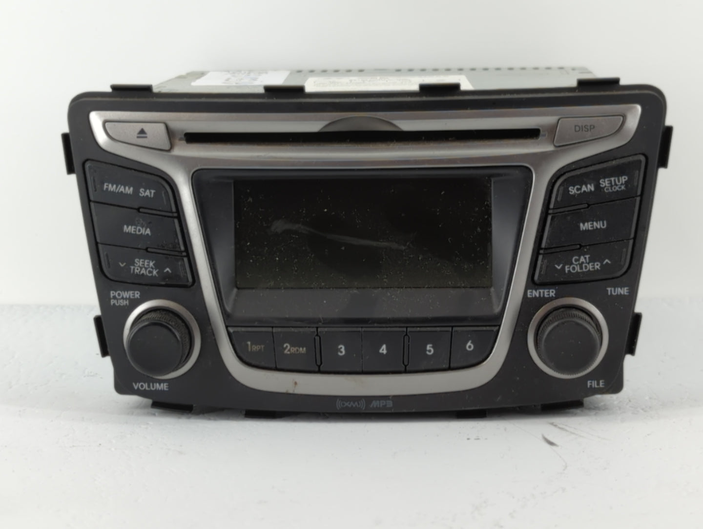 2015-2017 Hyundai Accent Am Fm Cd Player Radio Receiver - Oemusedautoparts1.com
