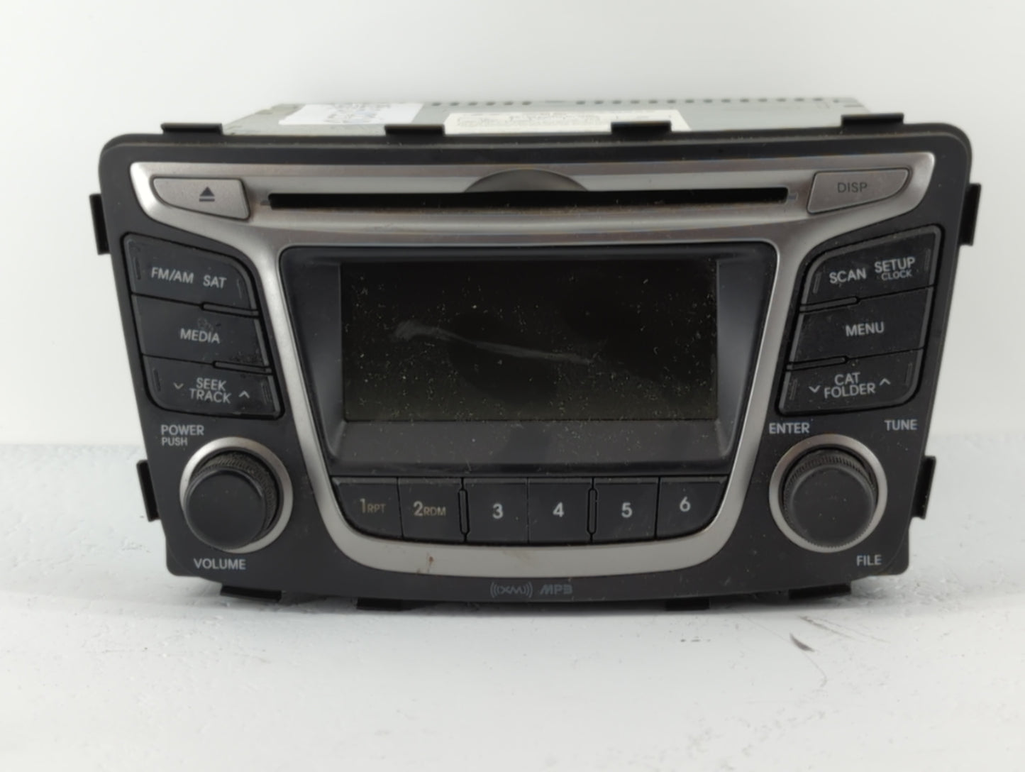 2015-2017 Hyundai Accent Am Fm Cd Player Radio Receiver - Oemusedautoparts1.com