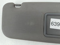 2014-2017 Hyundai Accent Sun Visor Shade Replacement Passenger Right Mirror Fits Fits 2014 2015 2016 2017 OEM Used Auto Part